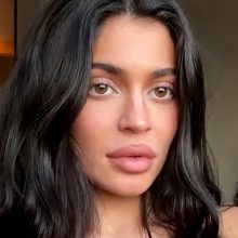 Kylie Jenner shows off very plump pout in new TikTok after being accused of 'going too far' with lip injections
