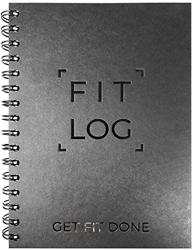 Fitness Log Book & Workout Planner - Designed by Experts Gym Notebook, Workout Tracker, Exercise Journal for Men Women