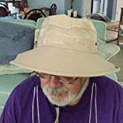 Plarmod Sun Fashing Hat for Men, 3.5” Wide Brim Cools When Wet Super Wide Brim Sun Hat-UPF50+ Waterproof Bucket Hat for Fishing, Hiking, Camping Dark Grey at Amazon Men’s Clothing store