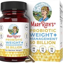 Probiotics for Women and Men | Weight Management Probiotic with Garcinia Cambogia and Green Tea Extract | Probiotics for Digestive Health & Gut Health | Vegan | Non-GMO | Gluten Free | 30 Servings