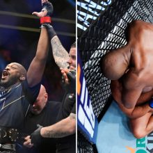 UFC 285: Jon Jones CHOKES OUT Ciryl Gane in TWO minutes to become HW champ and solidify his status as the GOAT