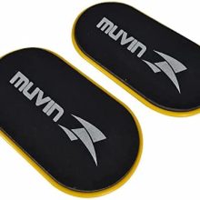 Muvin Core Sliders for Working Out - Pack of 2 Premium Workout Sliders - Fitness Sliders for Full Body Workout, Abdominal Exercise Equipment - Exercise Sliders for All Kinds of Surfaces