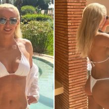 England Lioness Chloe Kelly wows team-mates as she shows off her incredible figure in bikini