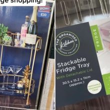 I'm a professional organiser - the storage to stock up on at B&M, & the stackable fridge drawers that are essential