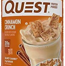 Quest Nutrition Cinnamon Crunch Protein Powder, High Protein, Low Carb, Gluten /Soy Free, 25.6 Ounce (Pack of 1)