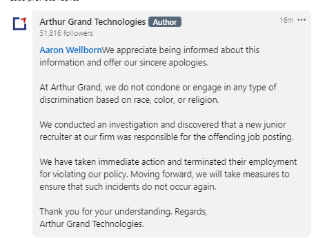 Staffing Firm Slammed for Job Post Asking for 'White' Employees