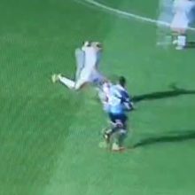 Watch League One star score ‘goal of the season’ as strike from inside his own half makes fans lose their minds