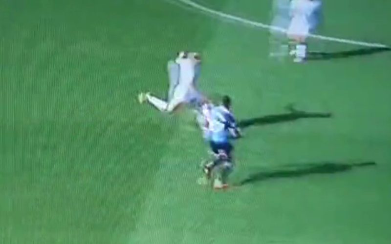 Watch League One star score ‘goal of the season’ as strike from inside his own half makes fans lose their minds