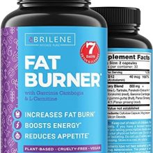 Weight Loss Pills for Women - Made in USA - Natural Appetite Suppressant & Metabolism Booster for Weight Loss - Fat Burners with Garcinia Cambogia and L-Carnitine to Lose Weight Fast - 60 caps