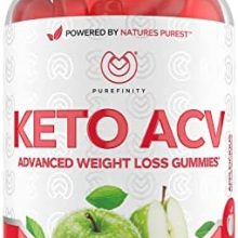 Keto ACV Gummies Advanced Weight Loss – 1,000mg Keto Apple Cider Slimming Gummy for Detox, Metabolism and Fat Burning – 60 Vegan Gummies.