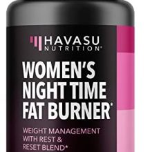 Night Time Fat Burner Weight Loss Pills for Women | Ultimate Appetite Suppressant for Late Night Cravings & Fat Burn