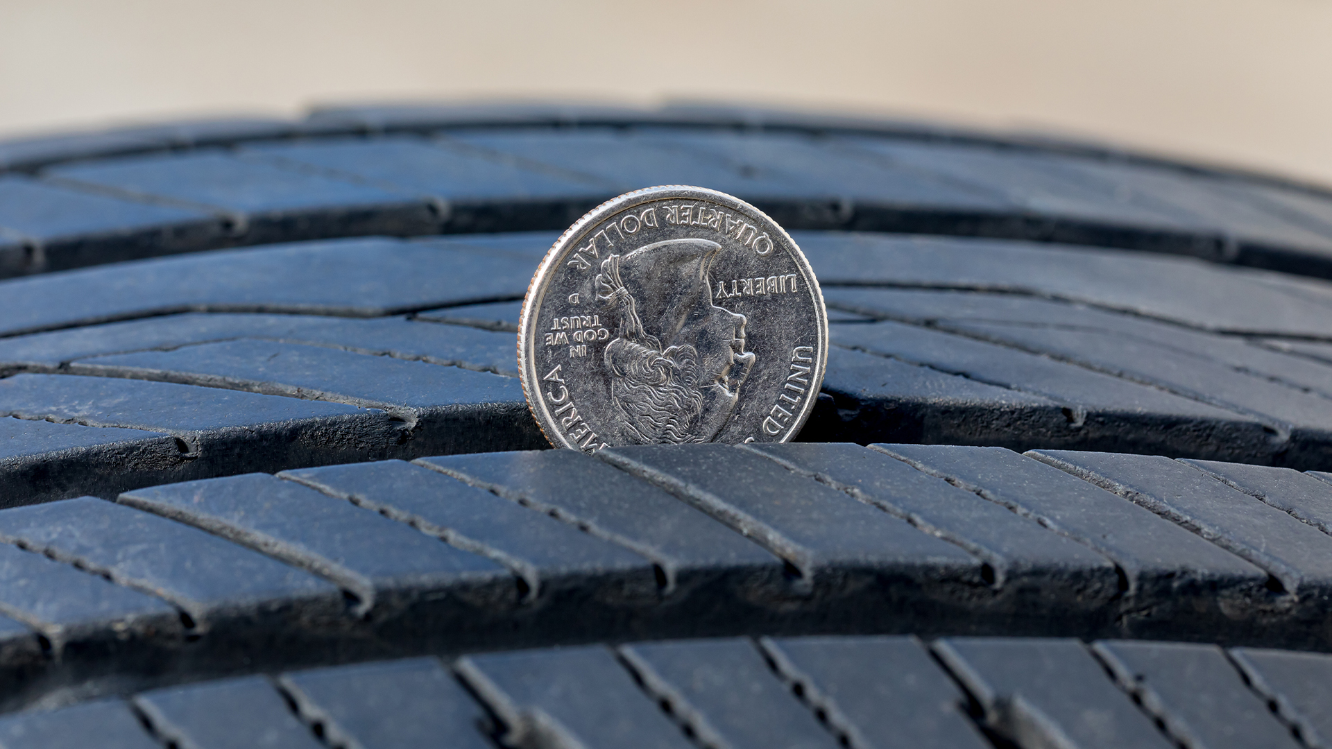 Drivers are just realizing the 'quarter trick' that can keep you safe while driving in the rain