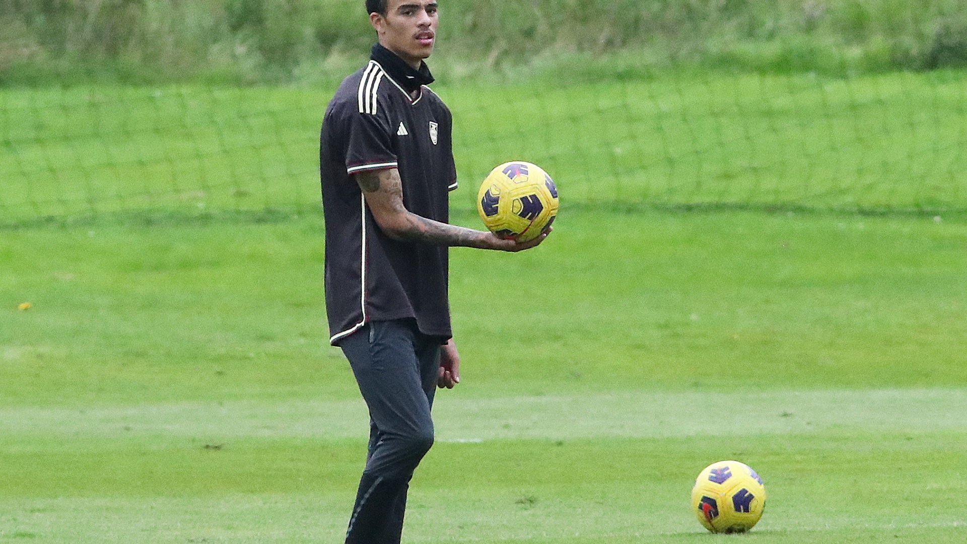 Mason Greenwood fans convinced he's made a decision on his football future after spotting clue in training pictures