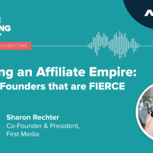 The Affiliate Marketing Podcast, Sharon Rechter, Female Founders, content creation